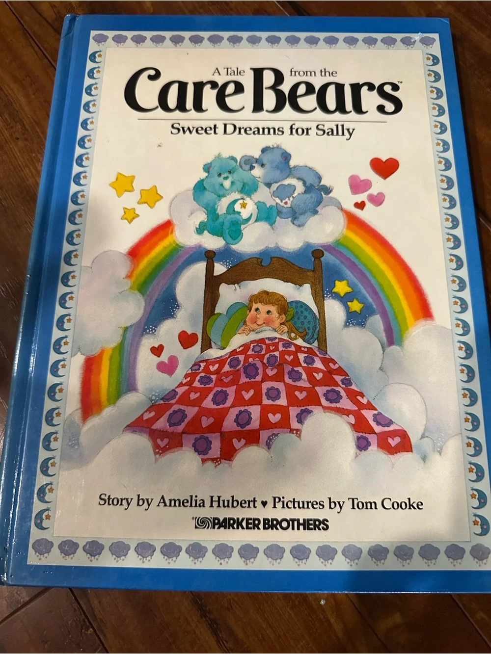 Vintage 1980s Care Bears HC Book Lot 2 Books